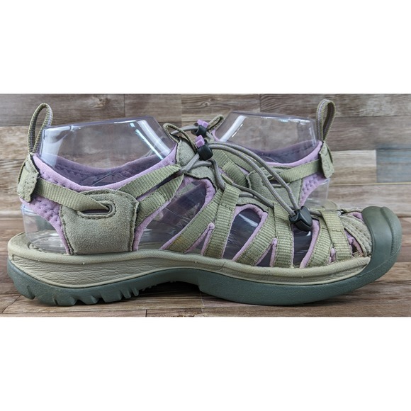 Keen Women's Whisper Sandal Size 9 US Olive Green Lavender Waterproof‎ Shoes - Picture 3 of 14